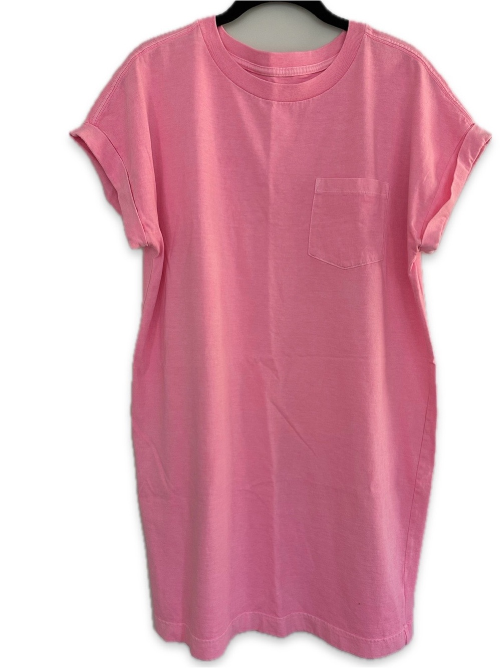 GAP Bright Pink T Shirt Dress